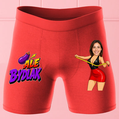 Bokserki Czerwone Customily