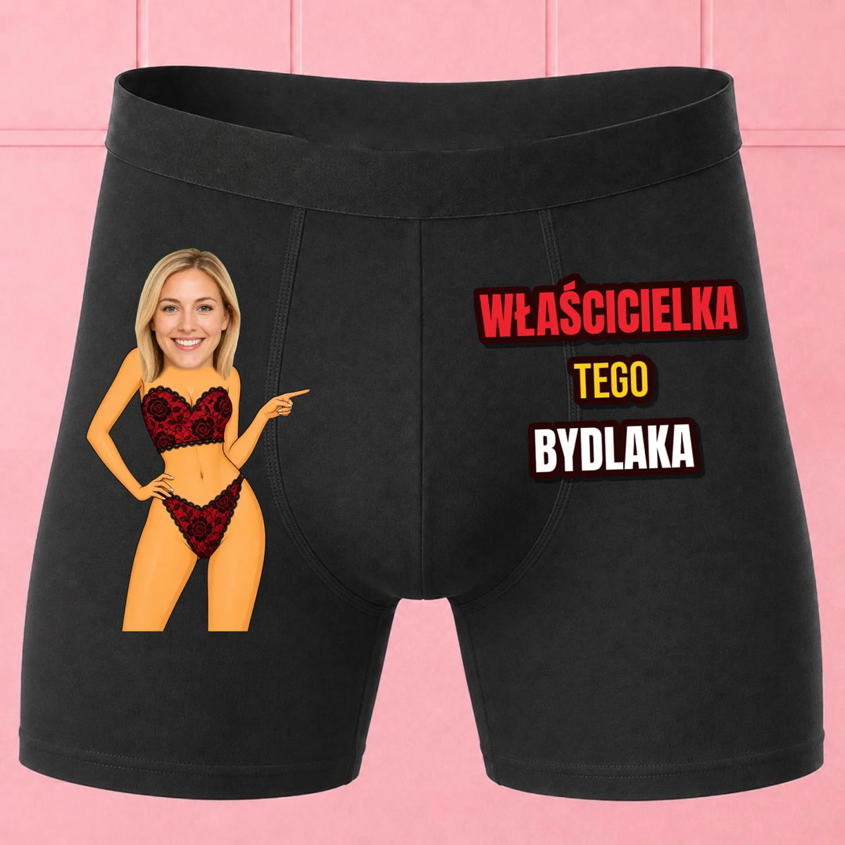 bokserki czarne premium