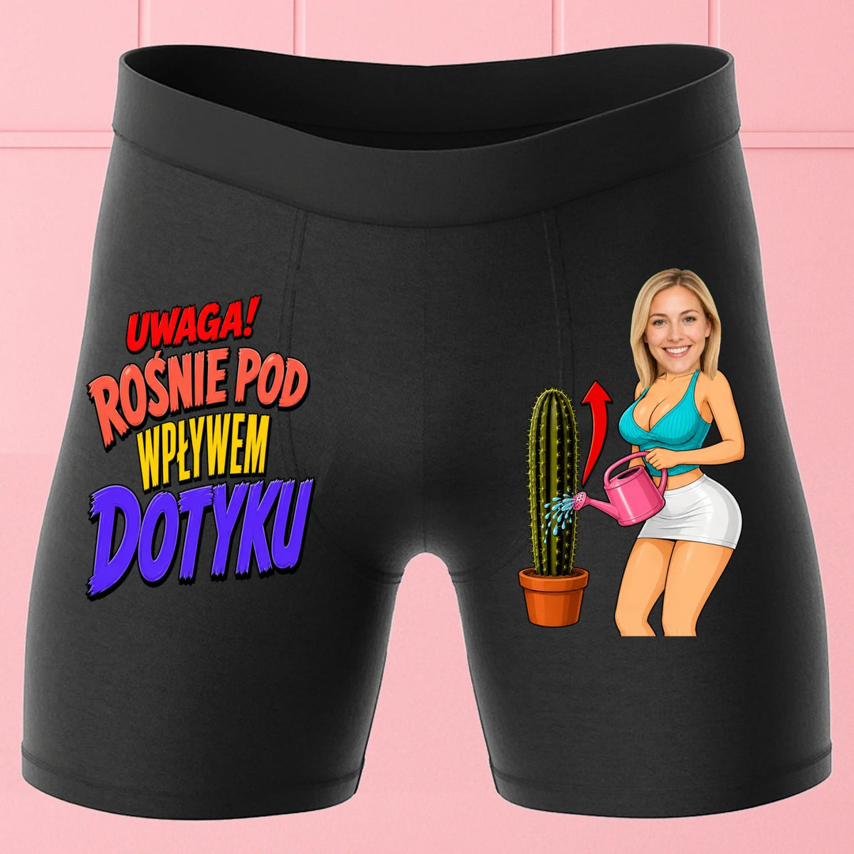 Bokserki Czarne Customily