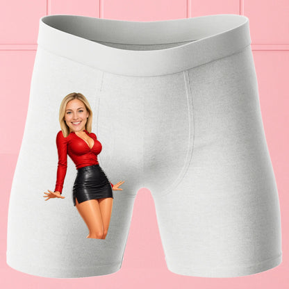 Bokserki Białe Customily