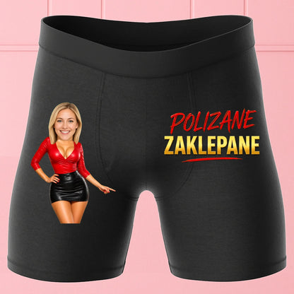 Bokserki Czarne Customily