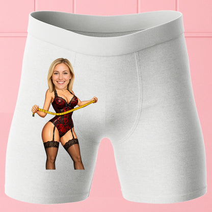 Bokserki Białe Customily