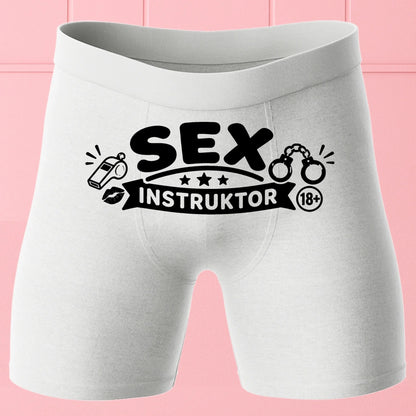 Bokserki Białe Customily