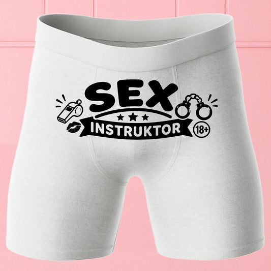 Bokserki Białe Customily