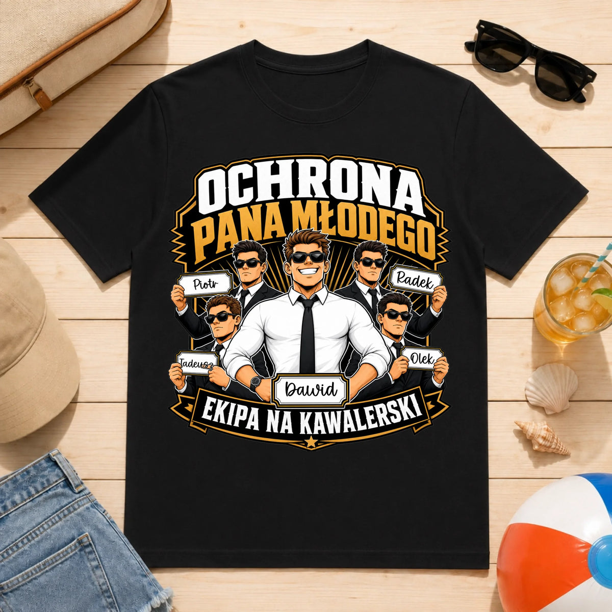 Meska wakacje czarna