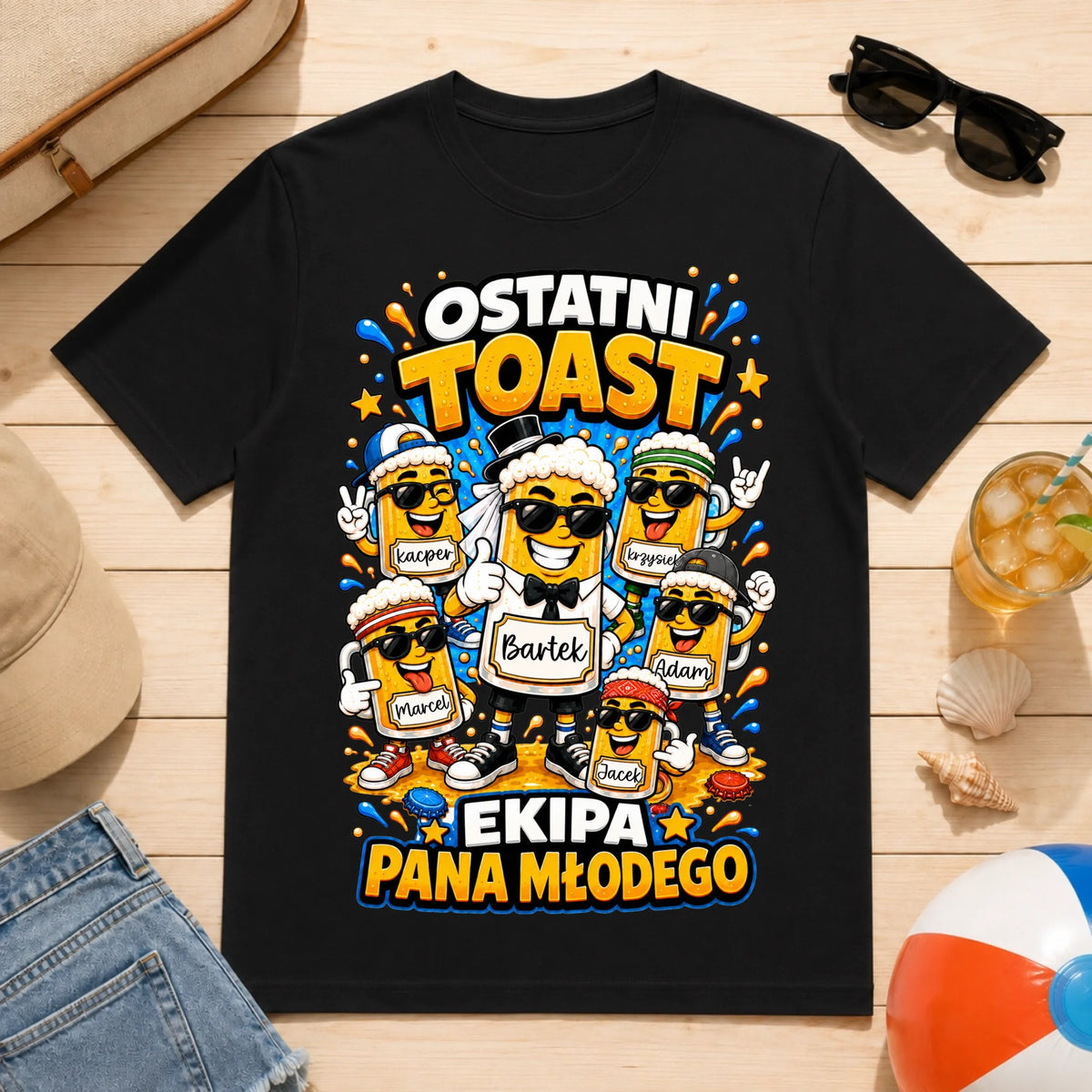 Meska wakacje czarna