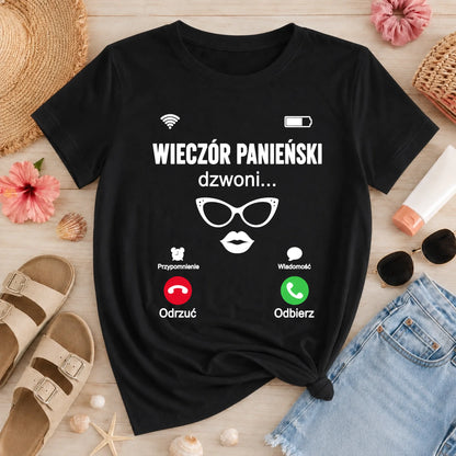 damska wakacje czarna