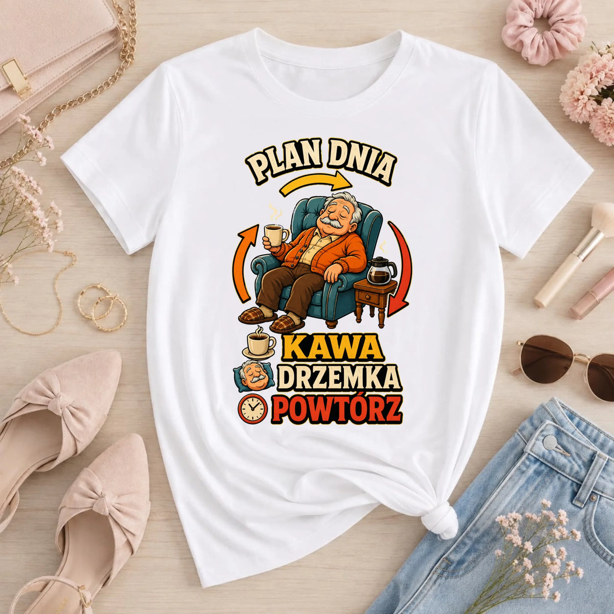 damska biala