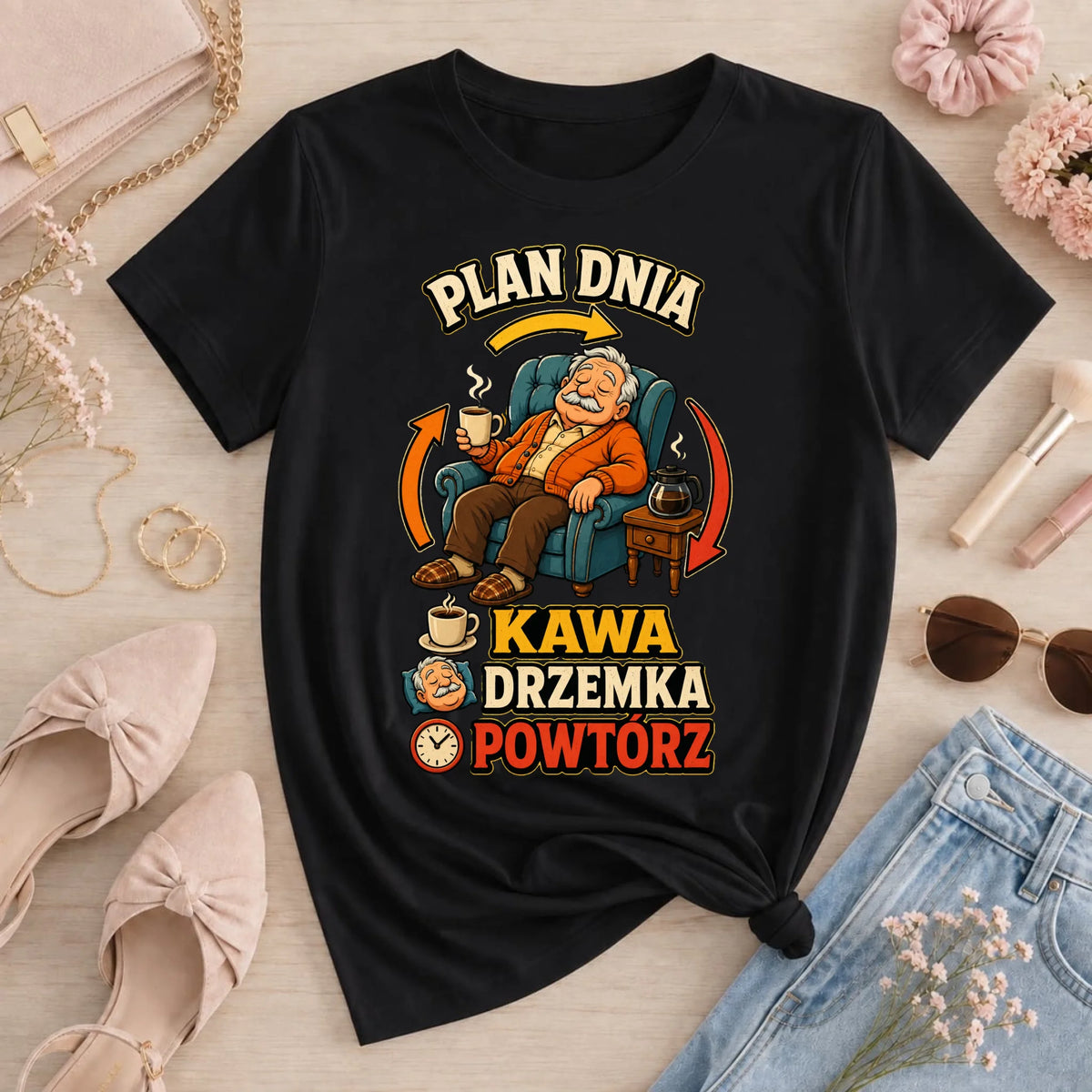 damska czarna