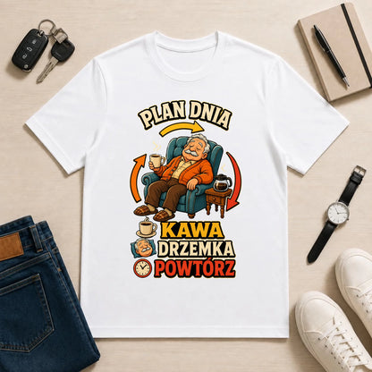 męska biała