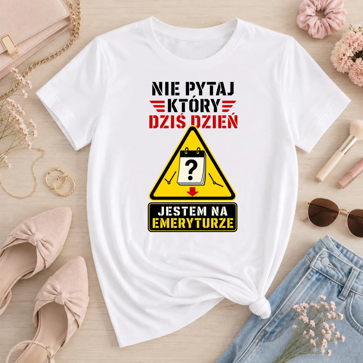 damska biala