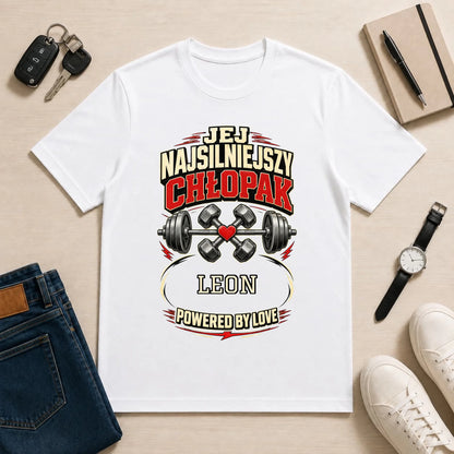 męska biała