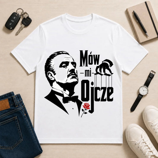 męska biała