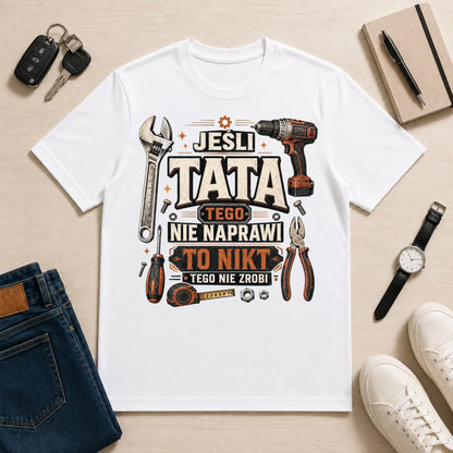 męska biała
