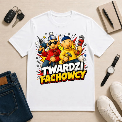 męska biała