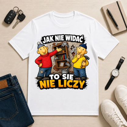 męska biała