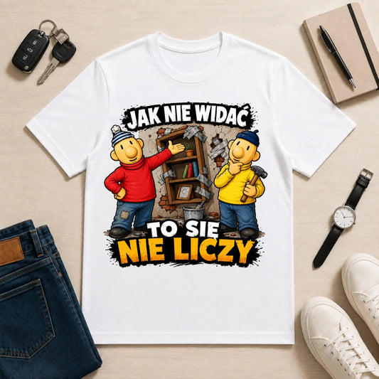 męska biała