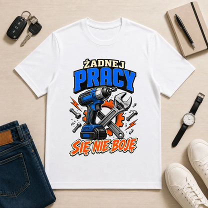 męska biała