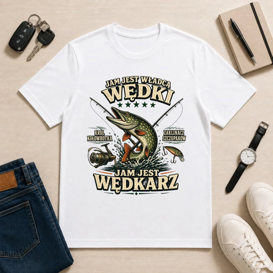 męska biała