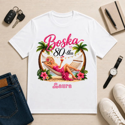 męska biała