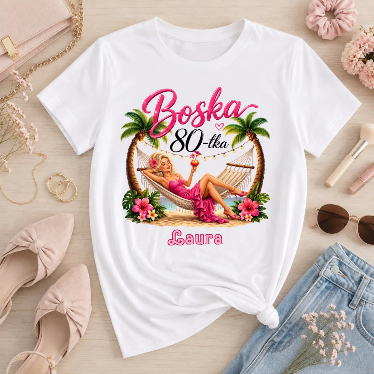 damska biala