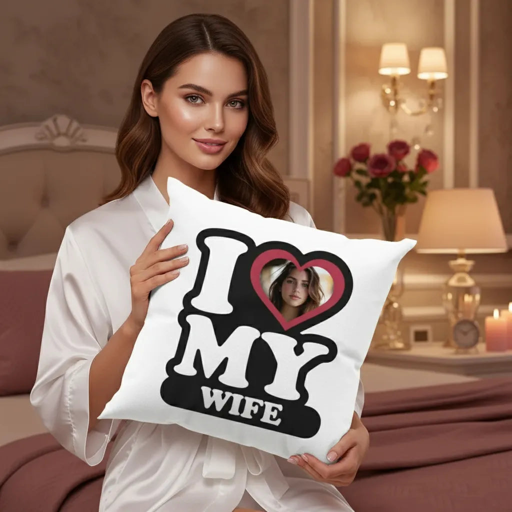 Poduszka dla żony I love my Wife