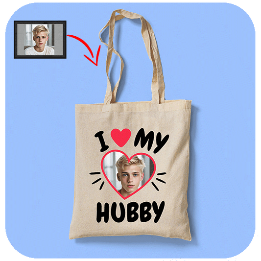 Torba ze zdjęciem I Love My Hubby