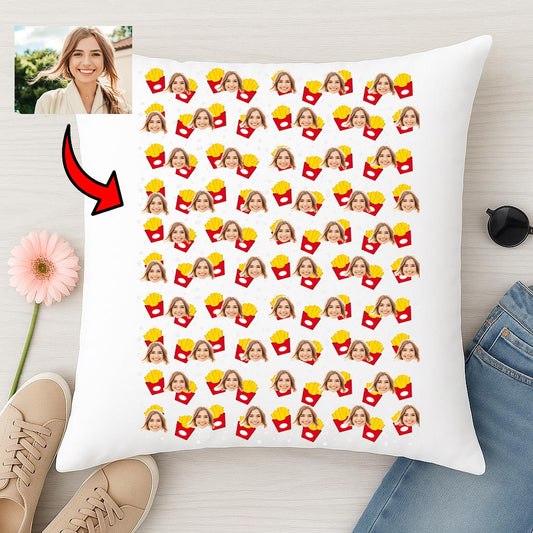 Poduszka z nadrukiem Frytki