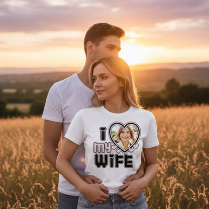 Personalizowana Koszulka Love My Wife