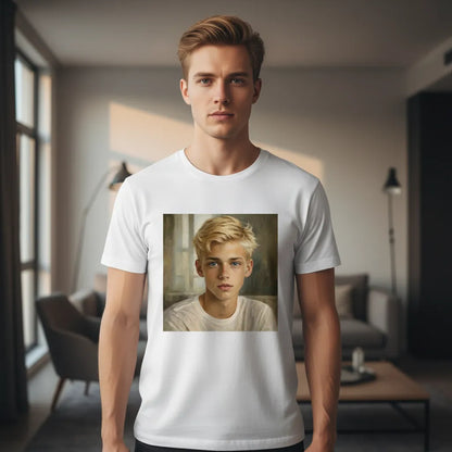 Koszulka obraz olejny ze zdjęcia - t shirt z nadrukiem