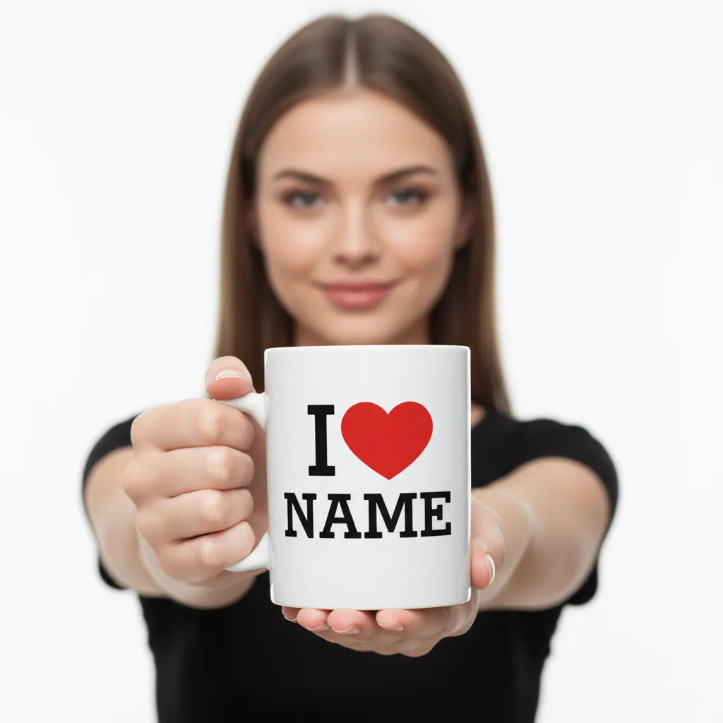 Kubek z Imieniem i Własnym Napisem Personalizowany