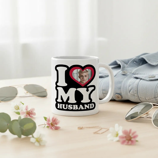 Kubek dla Męża ze Zdjęciem Personalizowany