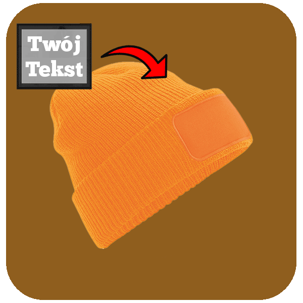 Czapka Zimowa z Własnym Nadrukiem - Twój Napis