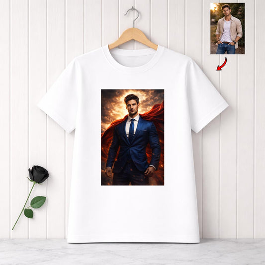 Koszulka Super Bohater - koszulka dla taty na dzień ojca