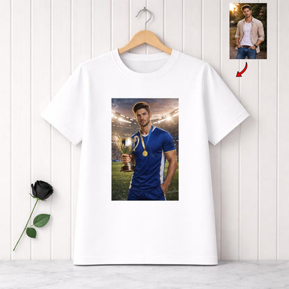 Koszulka Urodzony Mistrz - Śmieszna Koszulka 