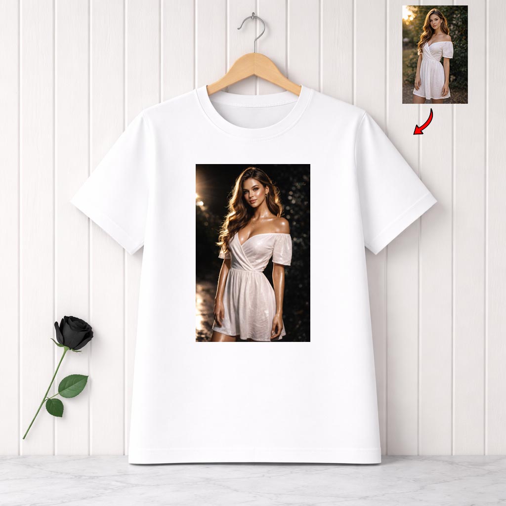Koszulka glamour style - t shirt damski