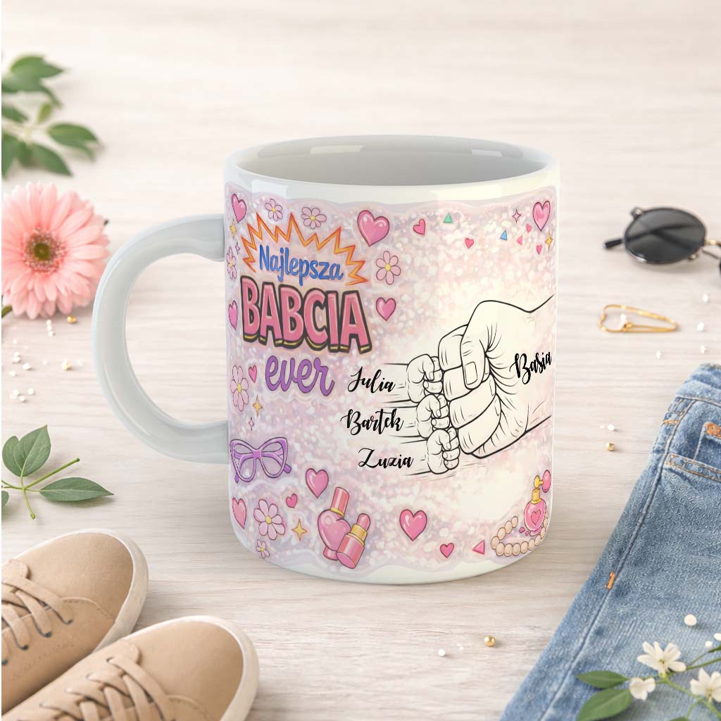 Kubek dla babci efekt 3d 1-3 os