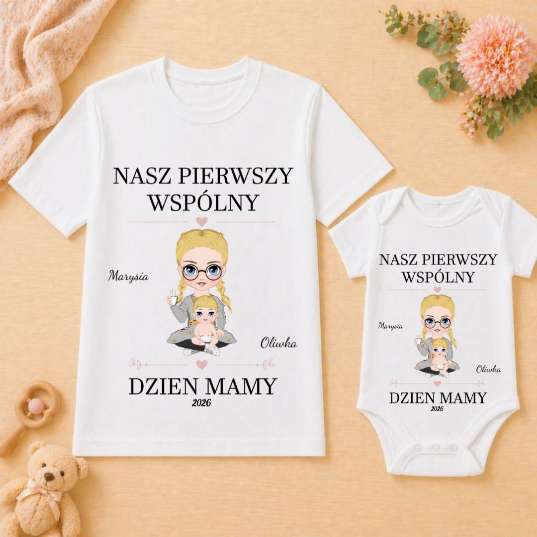 Zestaw dla Mamy i Dziecka Nasz Pierwszy Wspólny Dzień Mamy