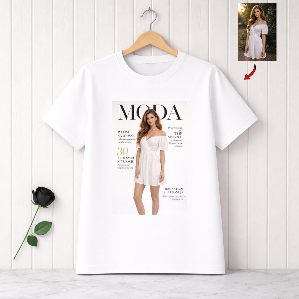 Okładka gazety na prezent | Koszulka z nadrukiem