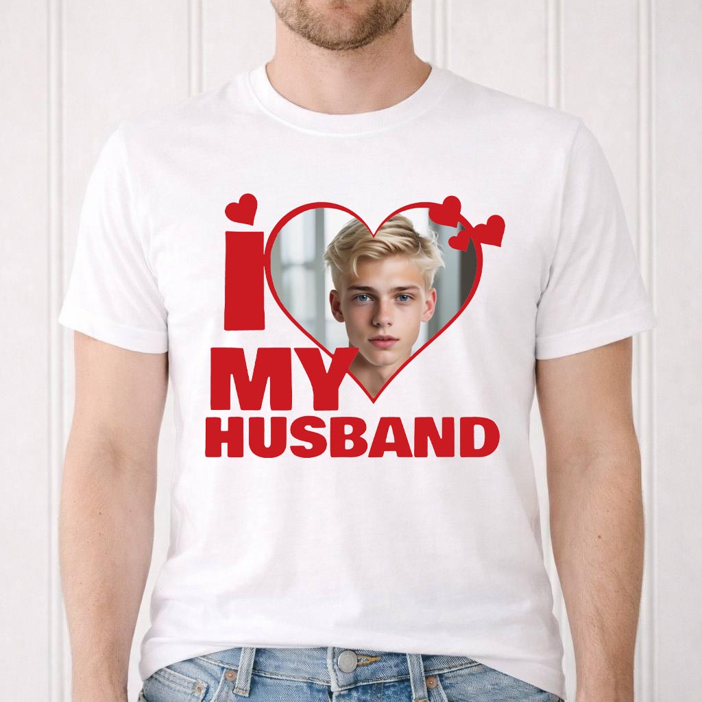 Personalizowana Koszulka I Love My Husband