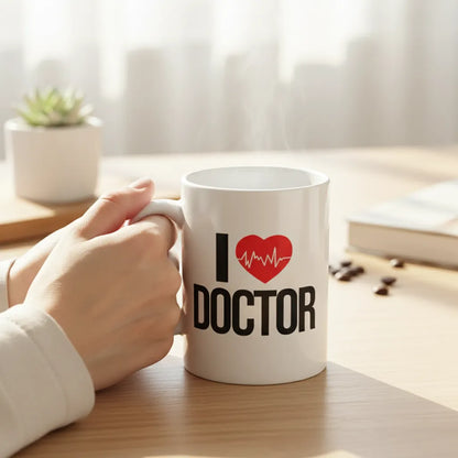 Kubek dla lekarza I Love Doctor