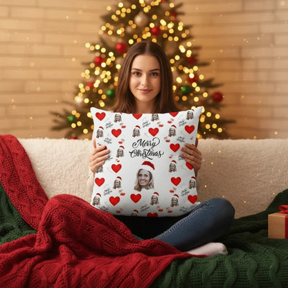Poduszka ze zdjęciem - Merry Christmas