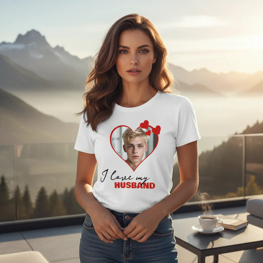 Spersonalizowana Koszulka I Love My Husband