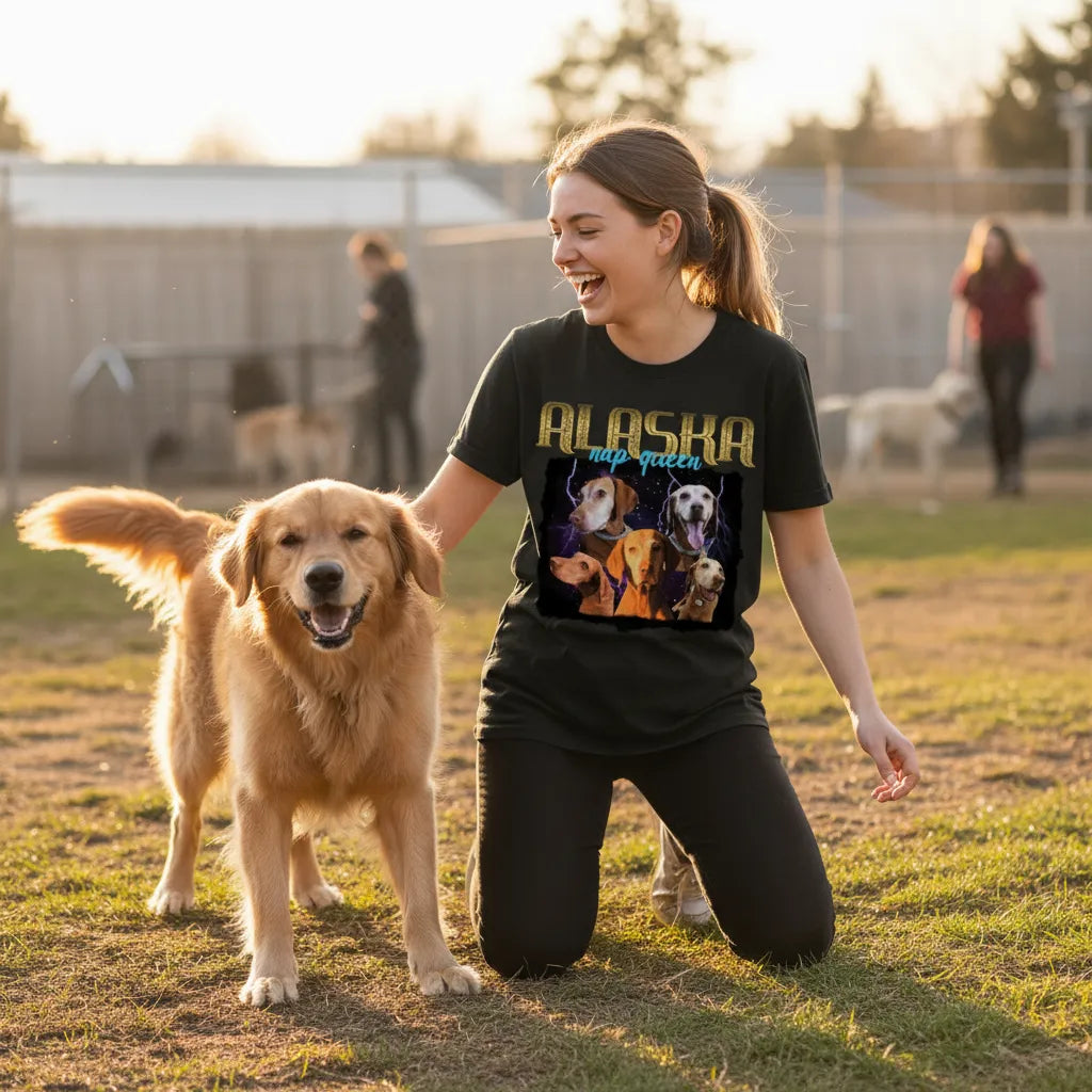 Koszulka Bootleg Personalizowana ze Zdjęciem