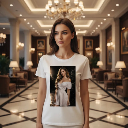 Koszulka glamour style - t shirt damski