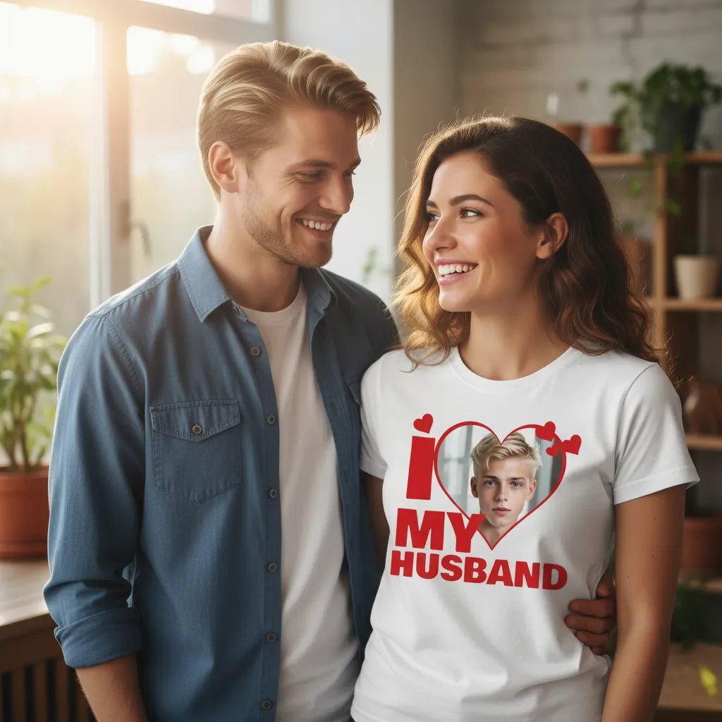 Personalizowana Koszulka I Love My Husband