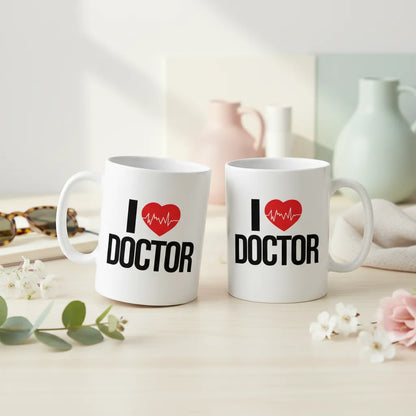 Kubek dla lekarza I Love Doctor