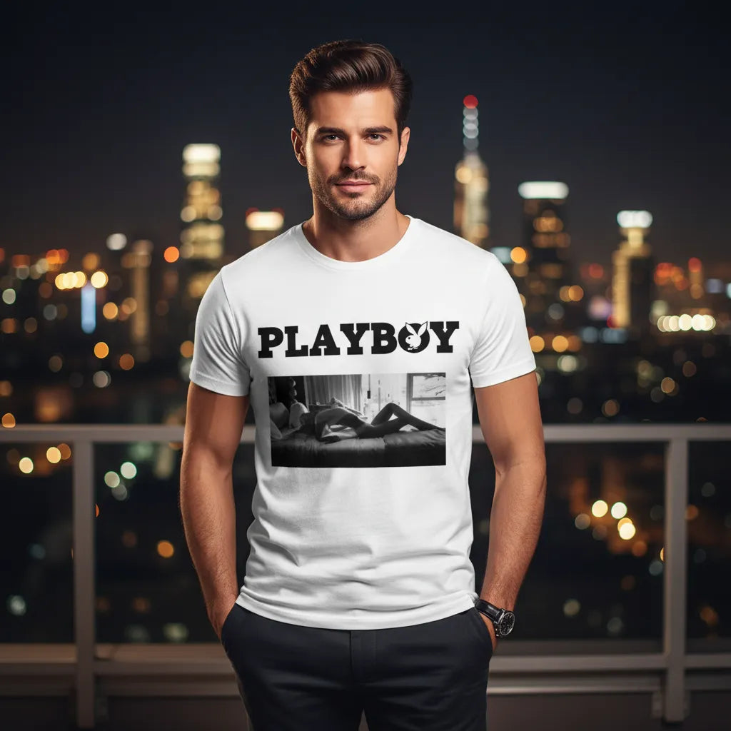 Koszulka Playboy z Twoim zdjęciem