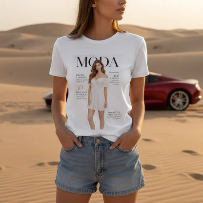 Okładka gazety na prezent - Koszulka z nadrukiem