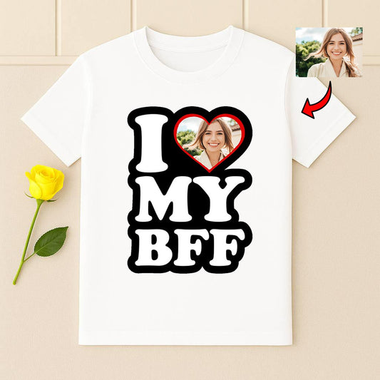 Personalizowana Koszulka I Love My Bestfriend